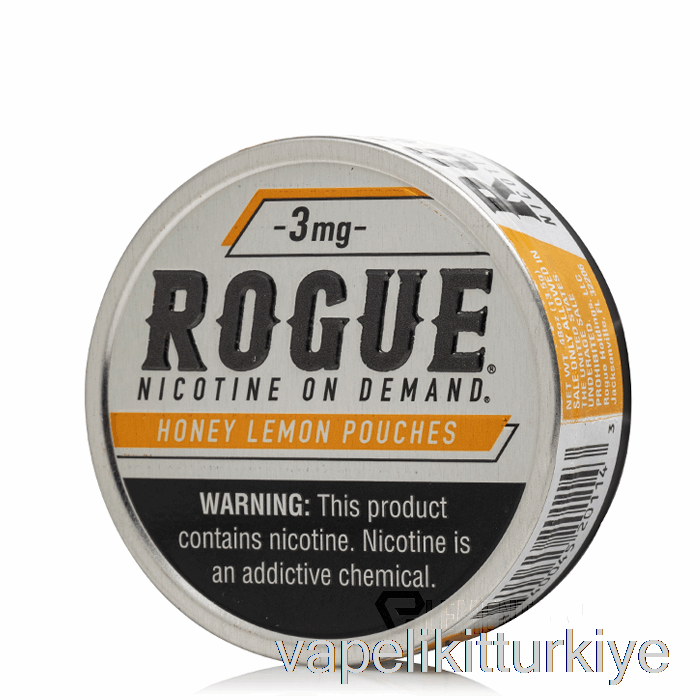 Vape Likit Rogue Nikotin Torbaları - Bal Limon 3mg